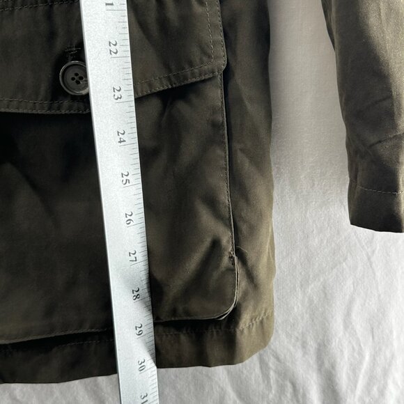 TravelSmith Travel Jacket Mens M Lightweight Sport Coat Pockets Adjustable Olive - Picture 13 of 15